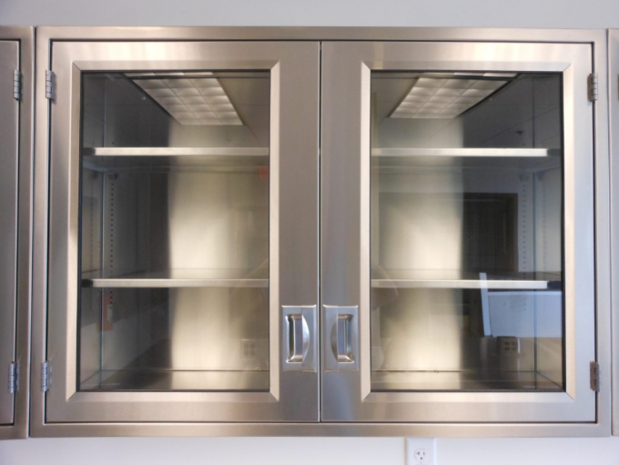 学校のステンレス鋼の実験室ベンチの床-抵抗力があるアルカリを取付けた 8