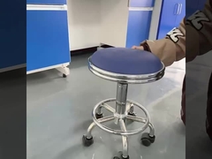 ホットセール 学校科学 静止性防止の柔らかいPU革化学研究室椅子 仕様