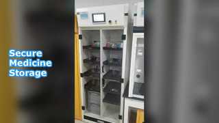 ダクトレス薬品保管キャビネット