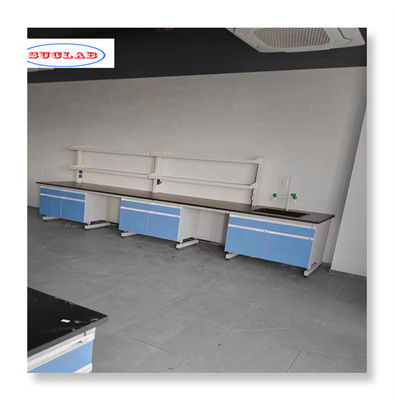 良い値段 120cm x 60cm x 90cm 化学研究所ベンチ - 滑らかな表面 - 引き出し付き オンライン