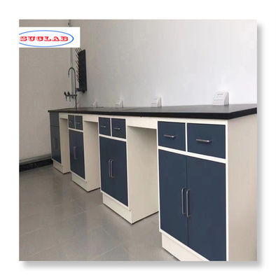 良い値段 120cm X 60cm X 90cm ブルー化学ラボベンチ オンライン