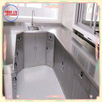 良い値段 格安でステンレスステールラボベンチ ISO9001 棚数 オンライン