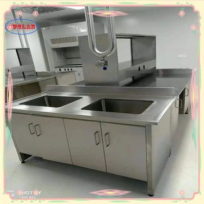 良い値段 シルバーステンレス鋼ラボベンチ 研究室家具 1500*750*900MM オンライン