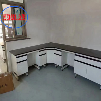 良い値段 1500*750*900MM 木金属化学研究室 作業台 高さ調整可能な脚 オンライン