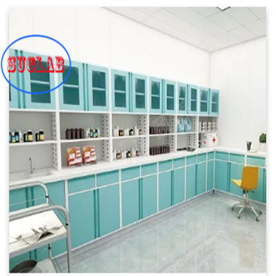 良い値段 3つのセクション スライダー病院家具 シンクと高耐久性と性能の医療キャビネット オンライン