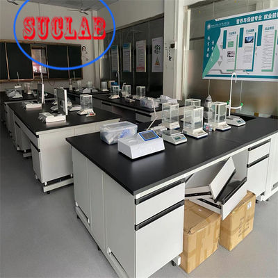 良い値段 耐性化学 化学研究室 作業台 木材研究室 ケースワーク 複数のキャビネット オンライン