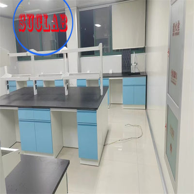 良い値段 化学耐性 化学研究室家具 モジュラルの研究室 作業台 安全機能 OEM/ODM 許容 オンライン