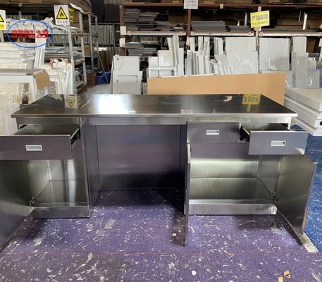 良い値段 床置き実験キャビネット用学校用垂直ステンレス鋼製ケースワークサプライヤー オンライン