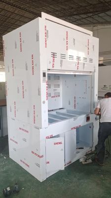 良い値段 Explosion-proof Fume Hood with Wet Scrubber Maker Airflow 100m3/h Safety System Anti-static オンライン