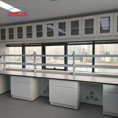 良い値段 Durable Chemistry Laboratory Workbench with Customizable Dimension L*1500/750 W *800 /850mm H and Buffer Hinge オンライン